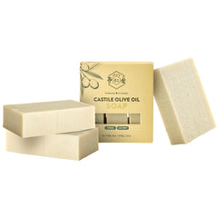 Crate 61 Organics jabón natural en barra para cara y cuerpo, sin perfume.