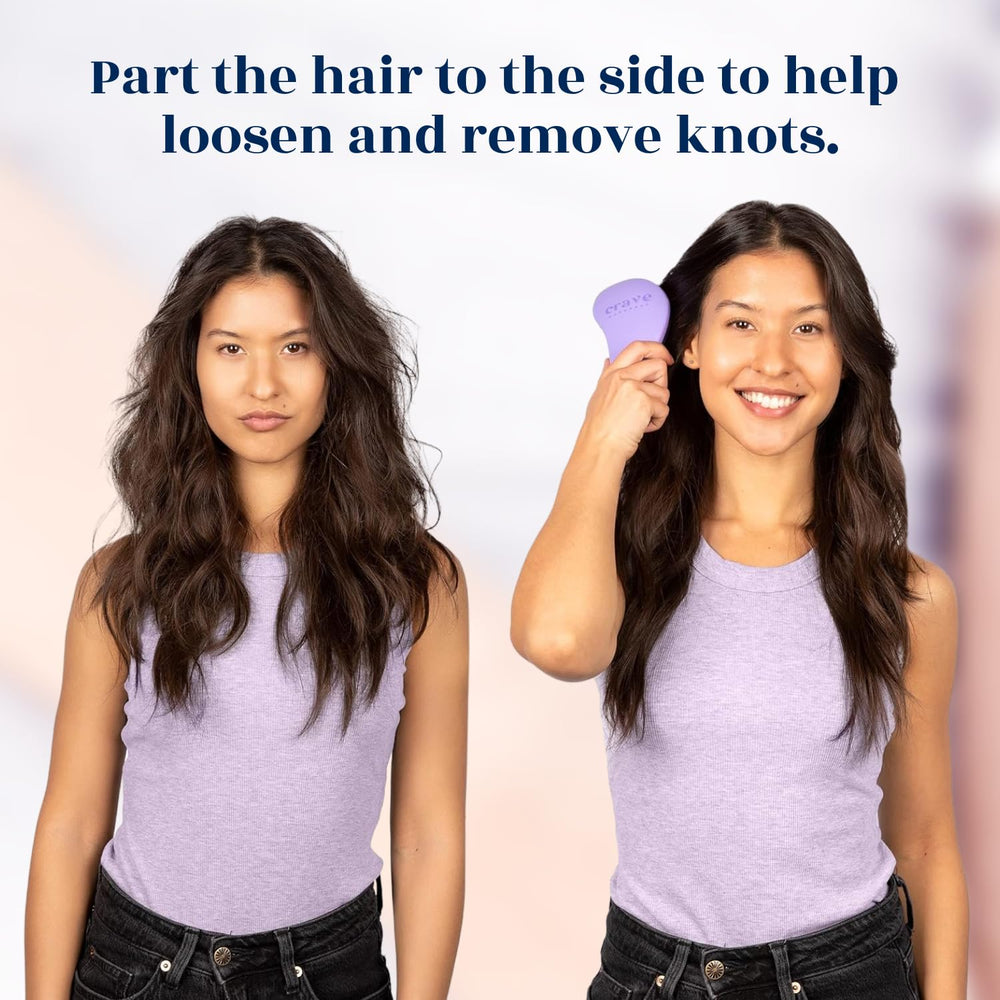 Crave Naturals Glide Thru para todo tipo de cabello, incluido pelucas y extensiones.