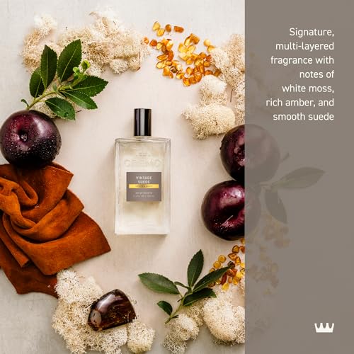 Cremo Vintage Suede spray: aplicación uniforme para aroma duradero