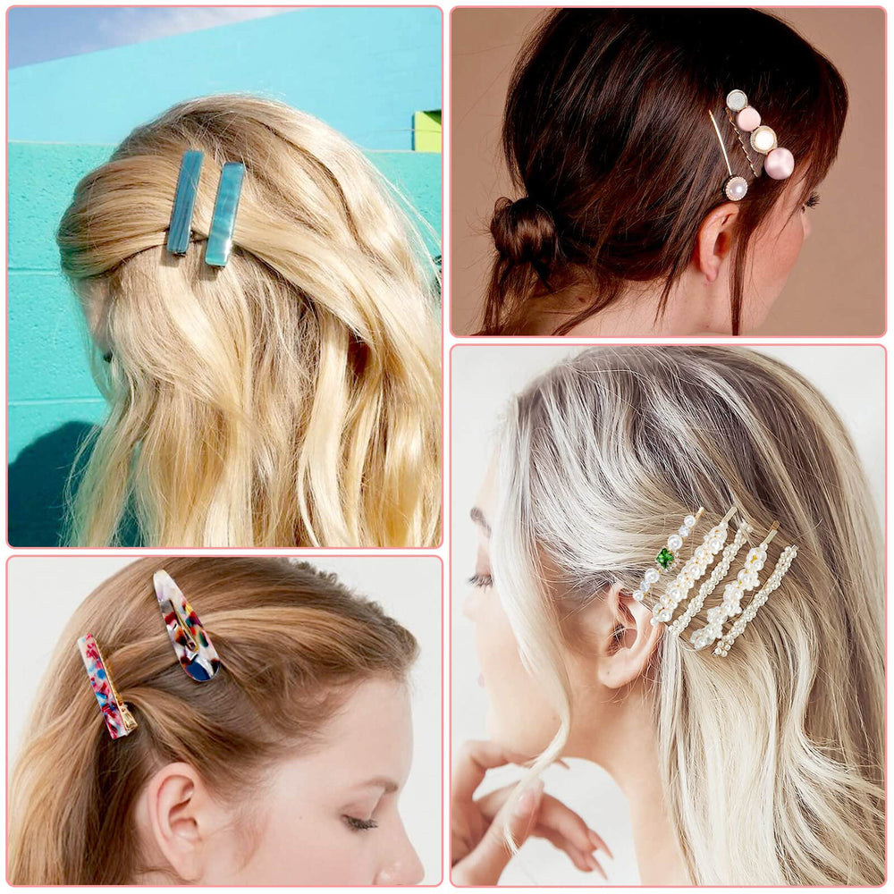 Barrettes Cridoz con patrones y colores variados para combinar con outfits