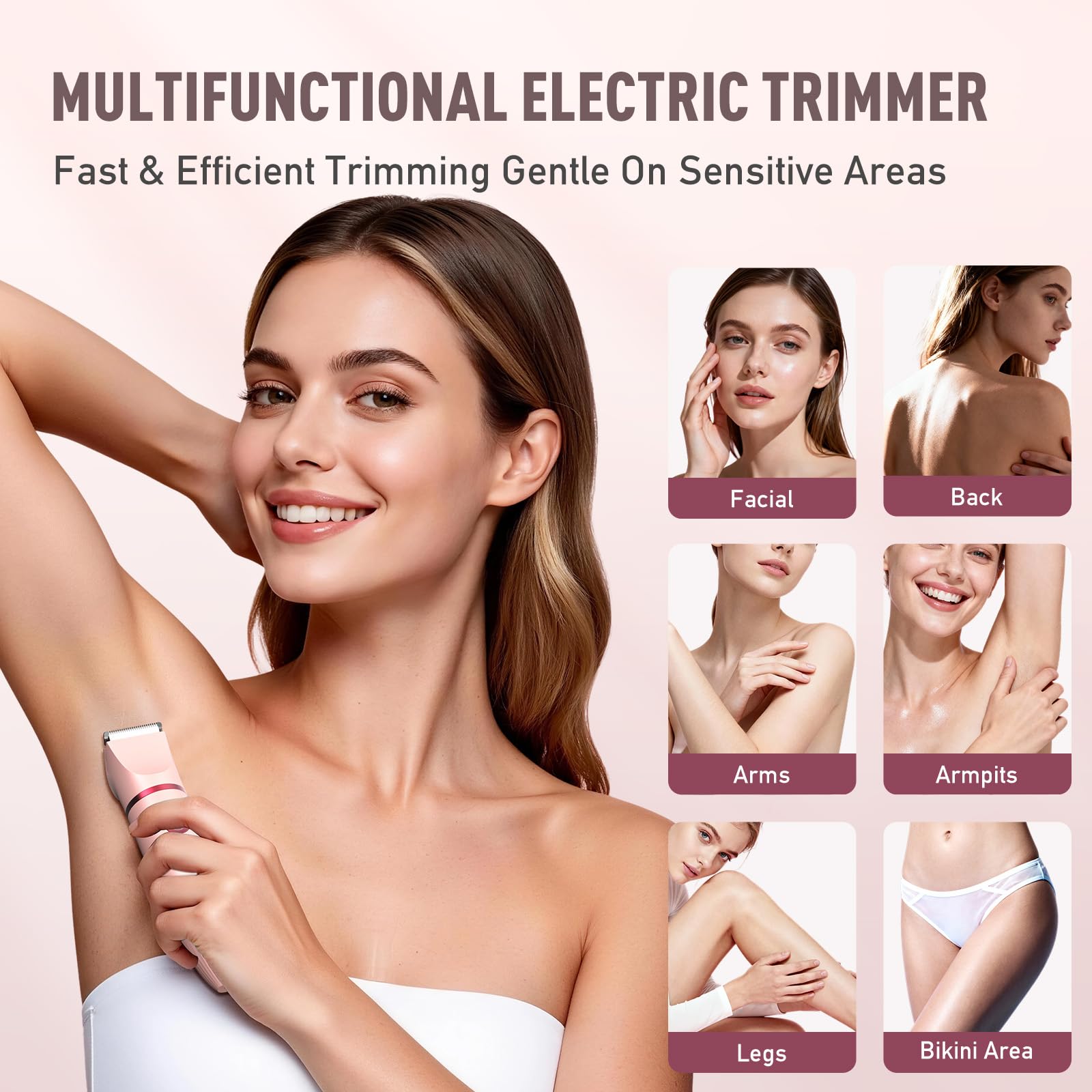 Presentación elegante de regalo de Crolanli bikini trimmer