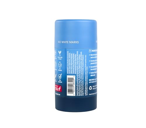 Crystal Essence déodorant magnésium sèche rapidement après application sans résidu.