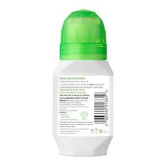 Crystal Essence desodorante mineral roll-on, aplicador suave para piel delicada