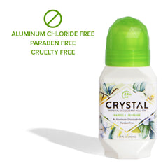 Crystal Essence desodorante mineral suave para piel sensible sin irritación