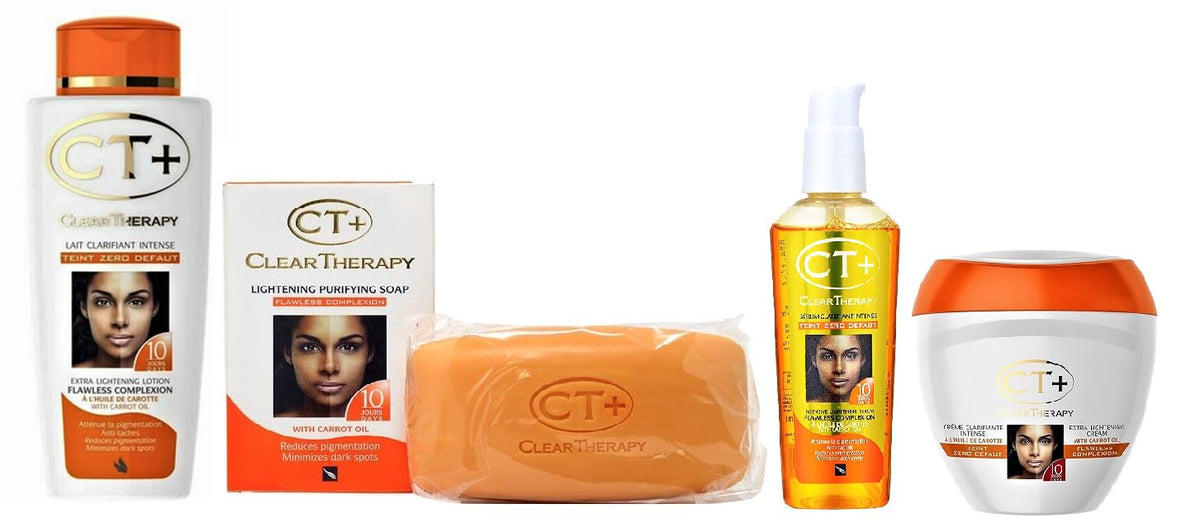 CT+ Clear Therapy crema aclaradora, textura suave para uso diario