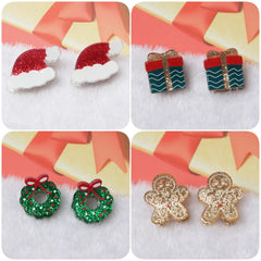 Cuizhiyu Clips Navidad mini corona para adornar peinados navideños duraderos.