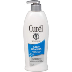 Curél Daily Healing Loción corporal, empaque original para cuidado diario.