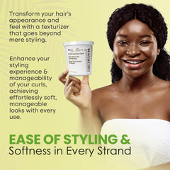 Curls & Naturals champú neutralizante fija la textura cuidando el cabello.