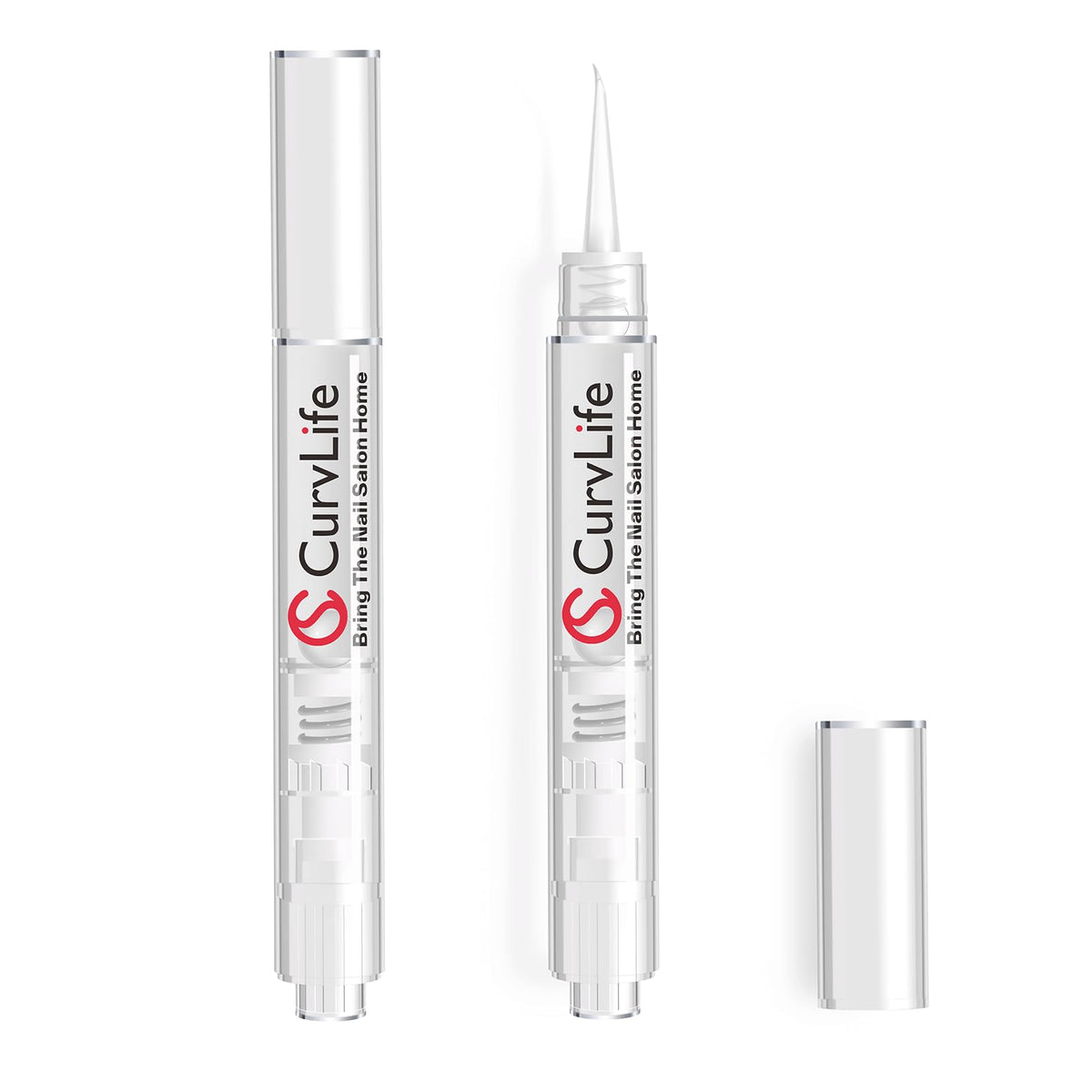 Curvlife bolígrafo remove dor de uñas, aplicación precisa para retirar uñas postizas.