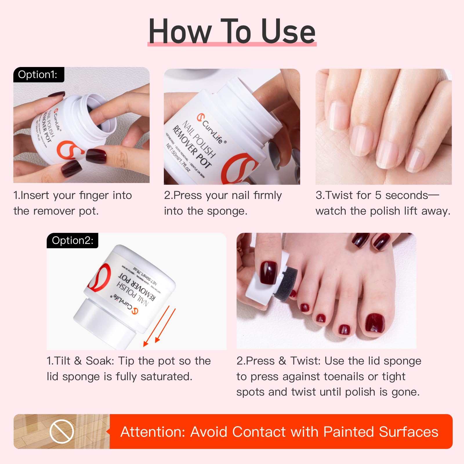 CurvLife fragancia-cero para experiencia de uso cómoda