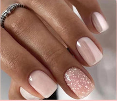 Curvlife uñas Frances Gel brillo blanco para acabado elegante