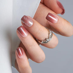 Curvlife uñas gel frances diseño: acabado de salón en casa.