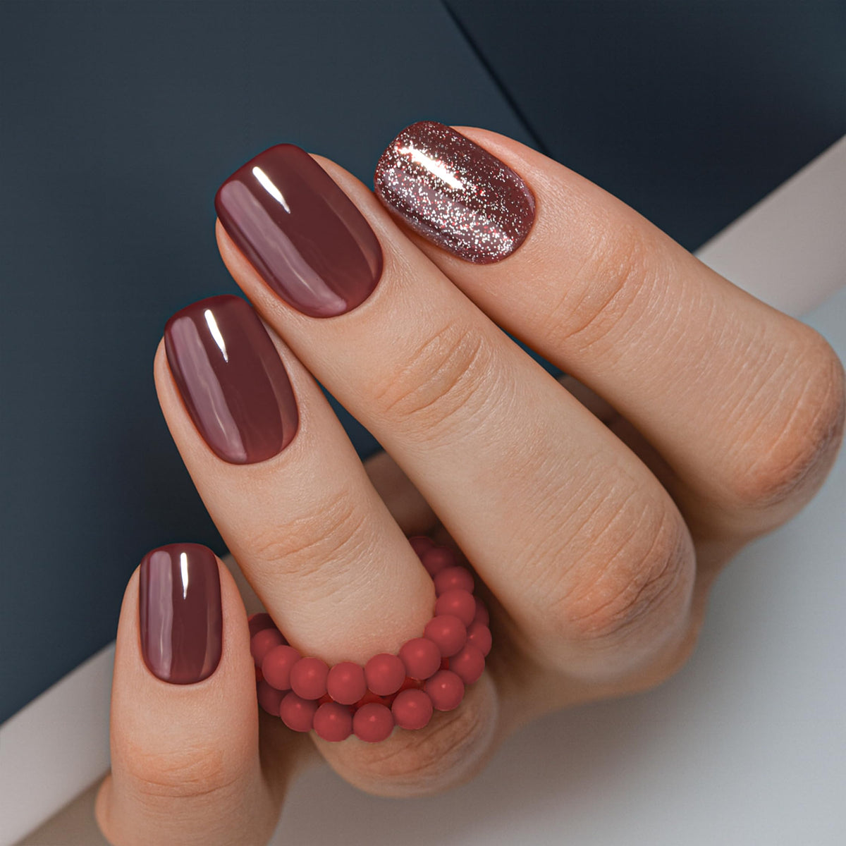 CurvLife uñas postizas de 30 piezas para manicura rápida en casa