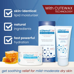 Tecnología CUTEWAX con ceramidas para una hidratación duradera.