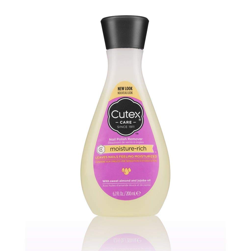 Cutex desmaquillante esmalte, botella: uñas hidratadas tras quitar el esmalte.