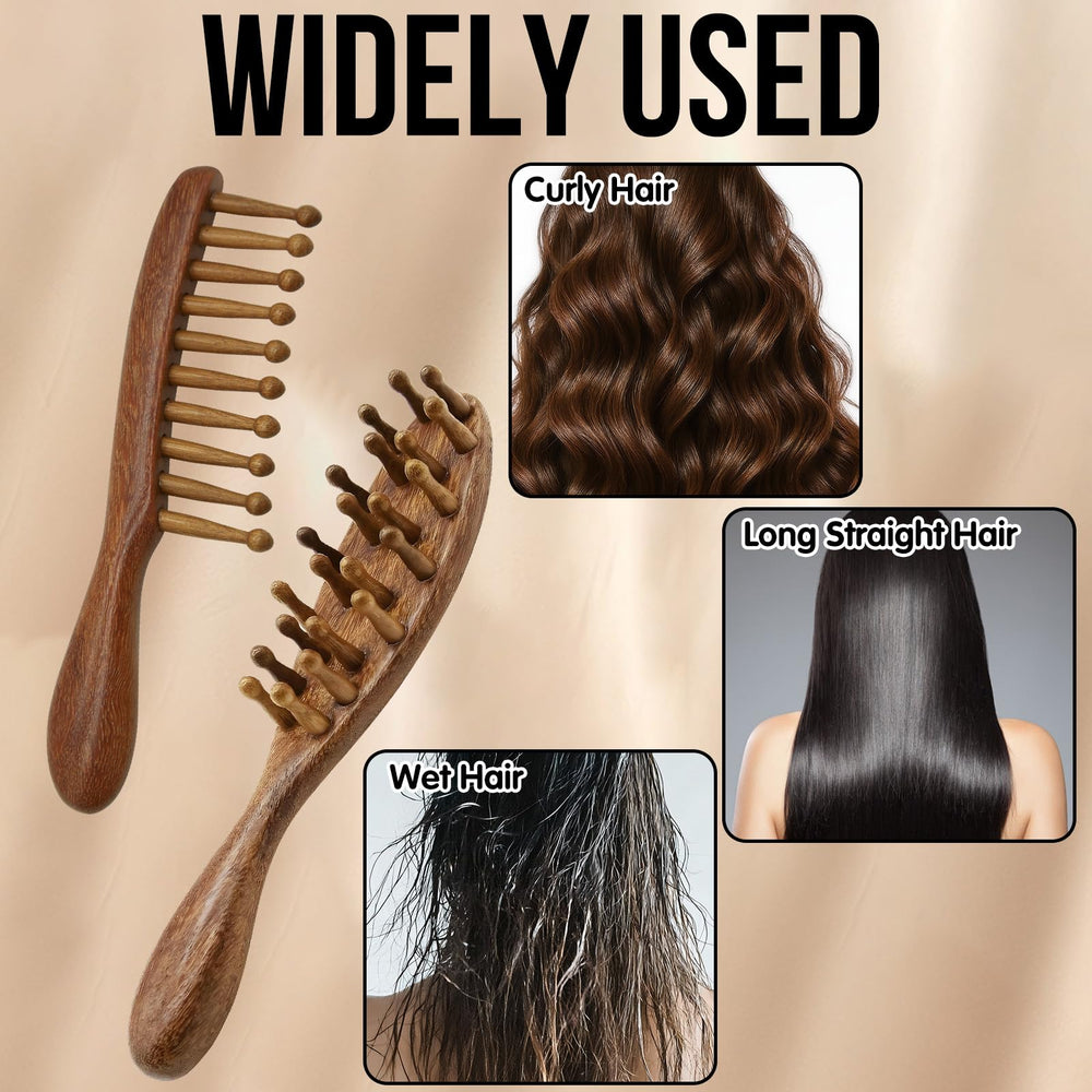 CYUXING cepillo con acabado natural para un aspecto elegante