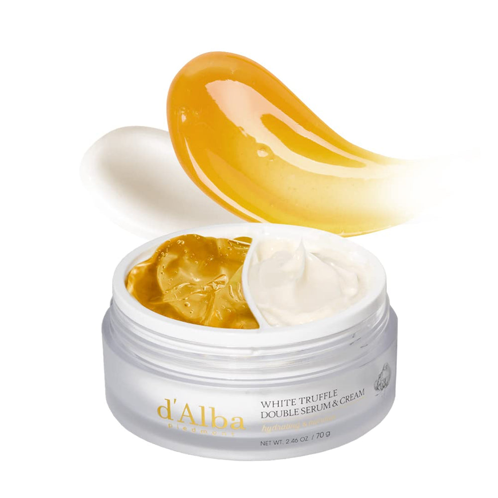 d'alba Piedmont: botella del dúo serum y crema para hidratación diaria