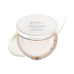 d'alba Piedmont Sun Cushion en aplicación suave para un acabado natural.