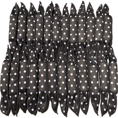 Rulos suaves de Dababell para dormir, cuidan el cabello y facilitan peinado nocturno.