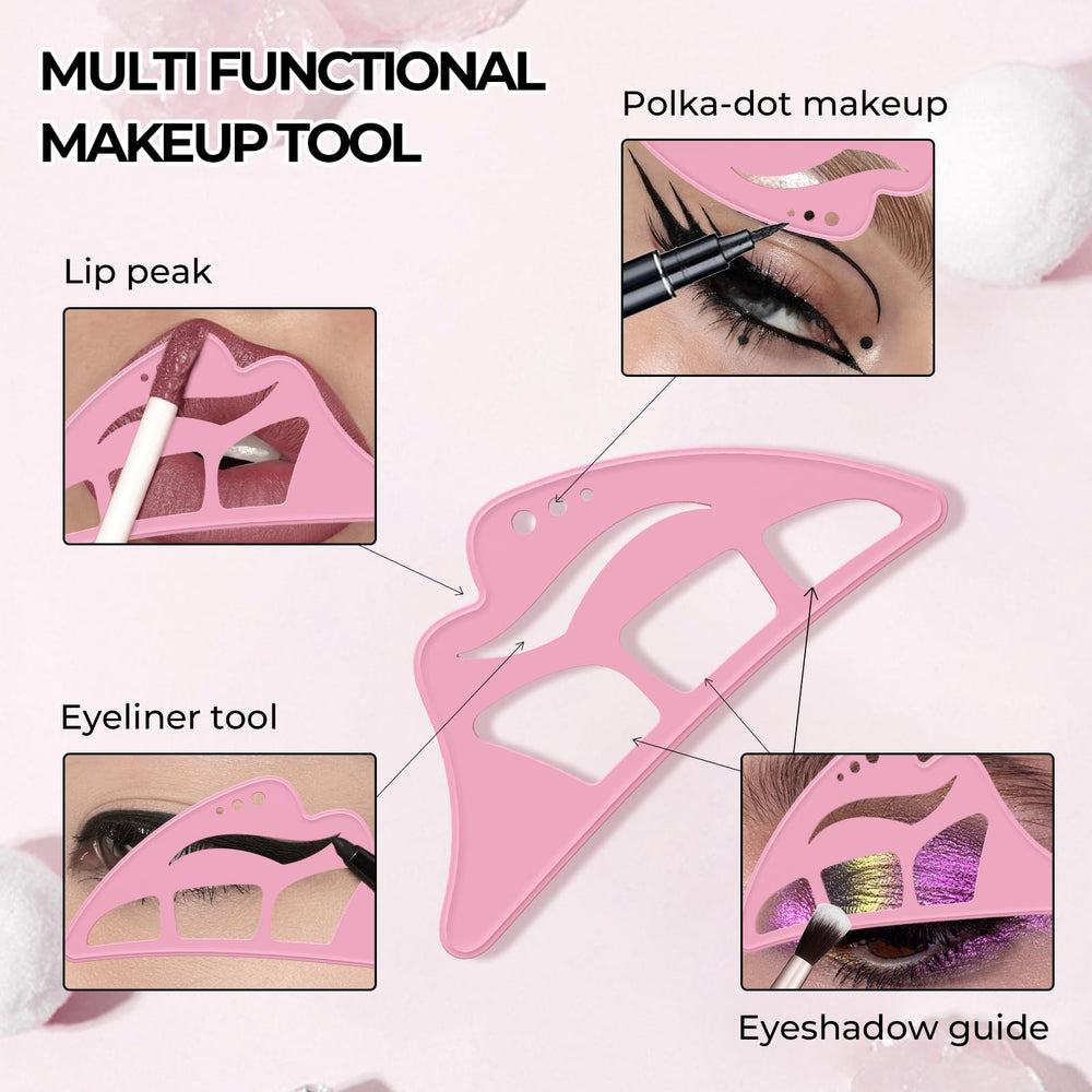 DAGEDA herramienta para sombras de ojos, facilita capas definidas.