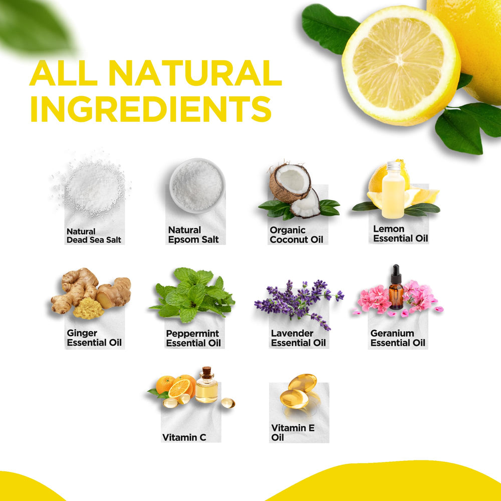 Daily Remedy Citrus Detox Foot Soak, kit de pedicure para cuidado profesional en casa