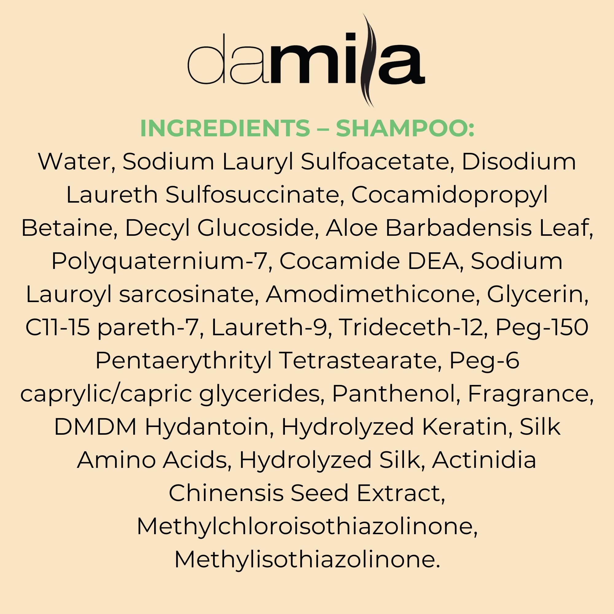 Valor profesional Damila: pack de keratina y color para salón.