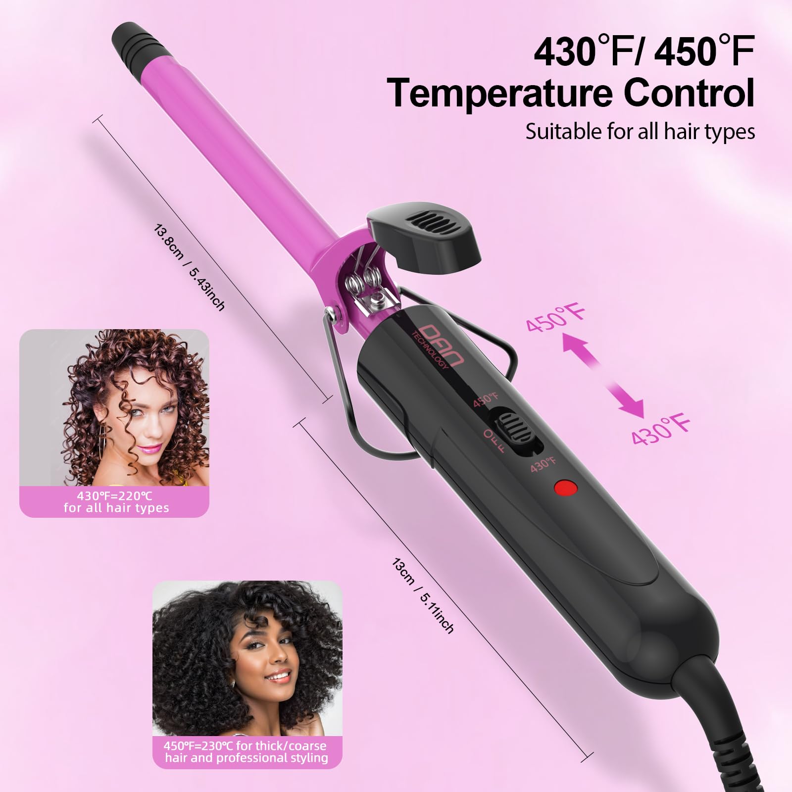 DAN Technology doble voltaje 100V-240V para uso mundial