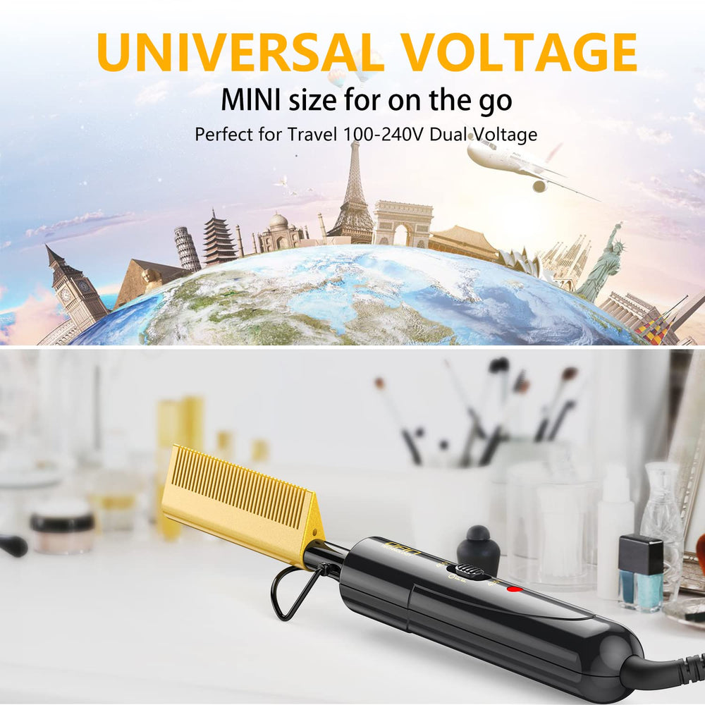 DAN Technology voltaje dual para uso en casa y en viajes