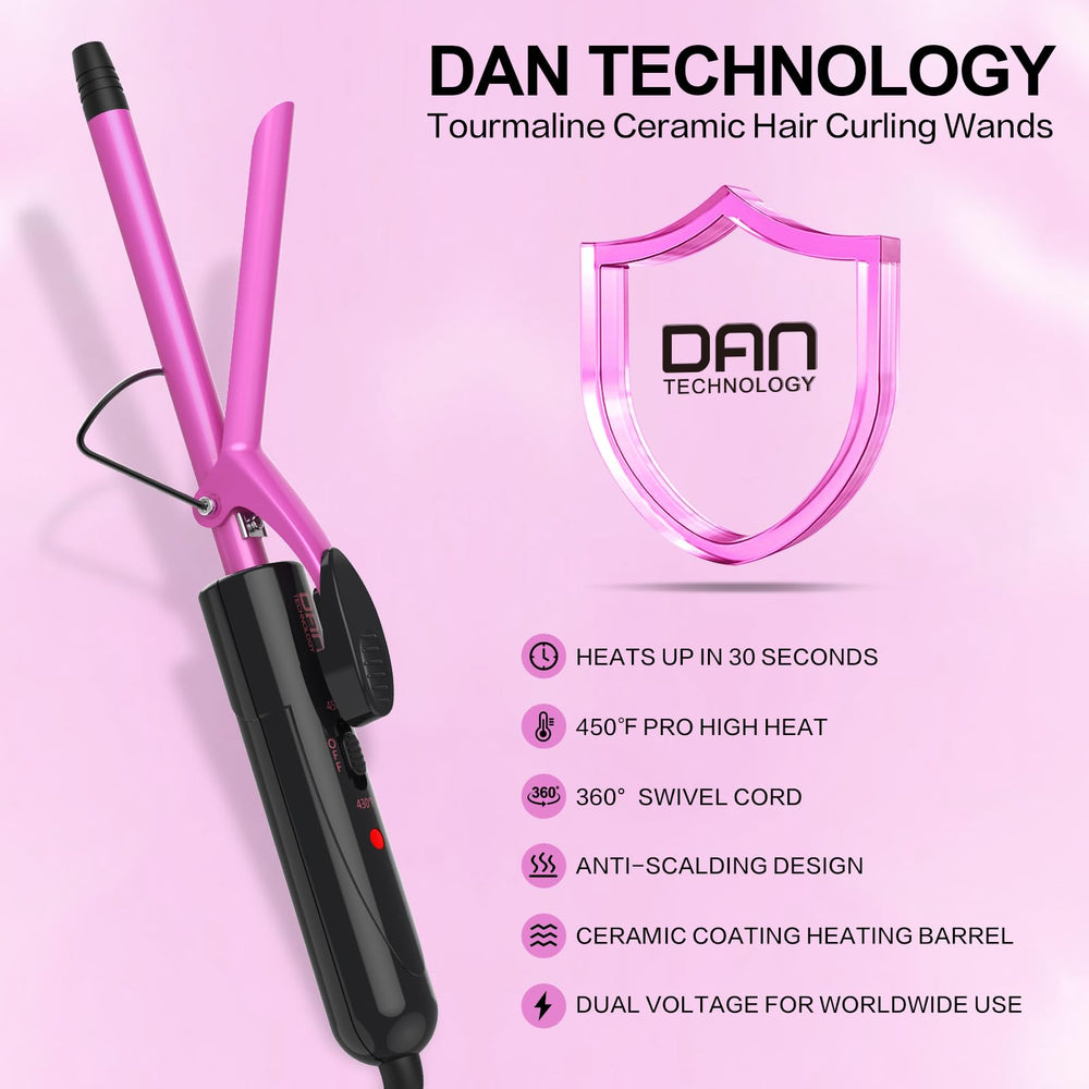 DAN Technology rizos definidos y brillo con recubrimiento cerámico