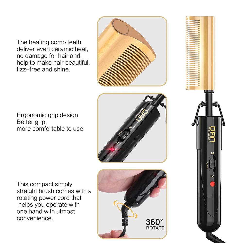 Voltaje dual DAN Technology 110V-220V para uso mundial y viajes.