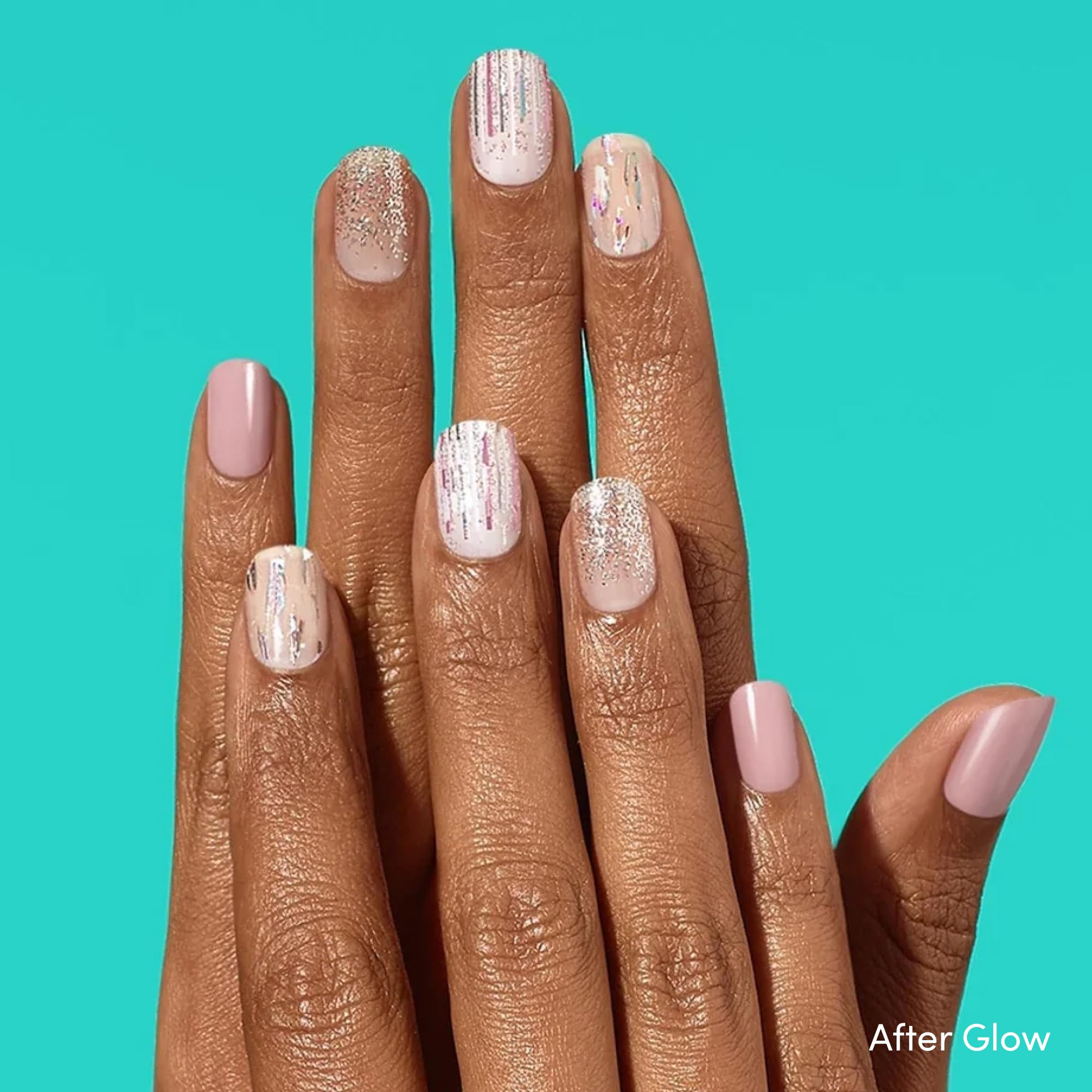 Dashing Diva After Glow, brillo de gel sin UV para uñas.
