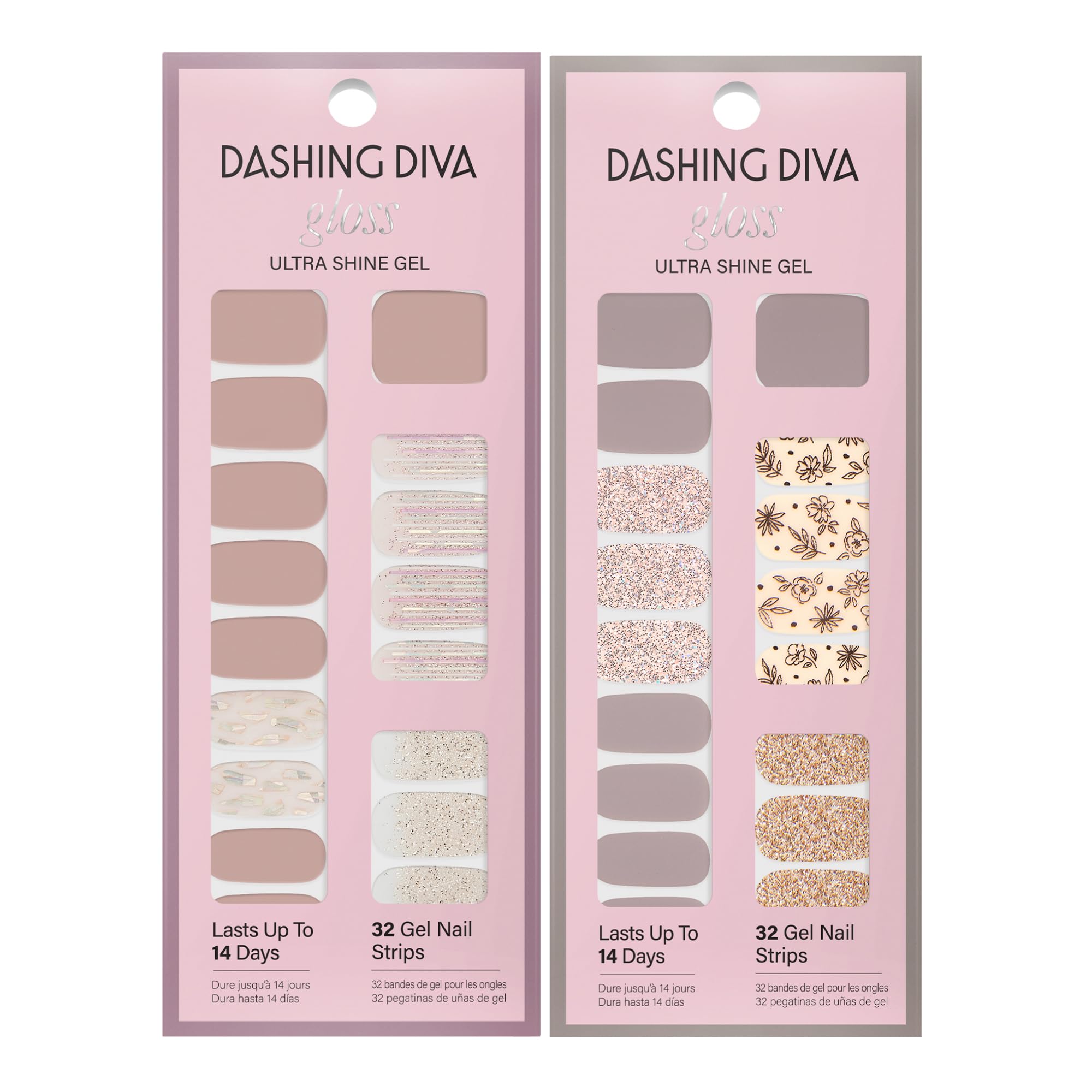 Dashing Diva brillos-resplandecientes, acabado brillante para uñas.