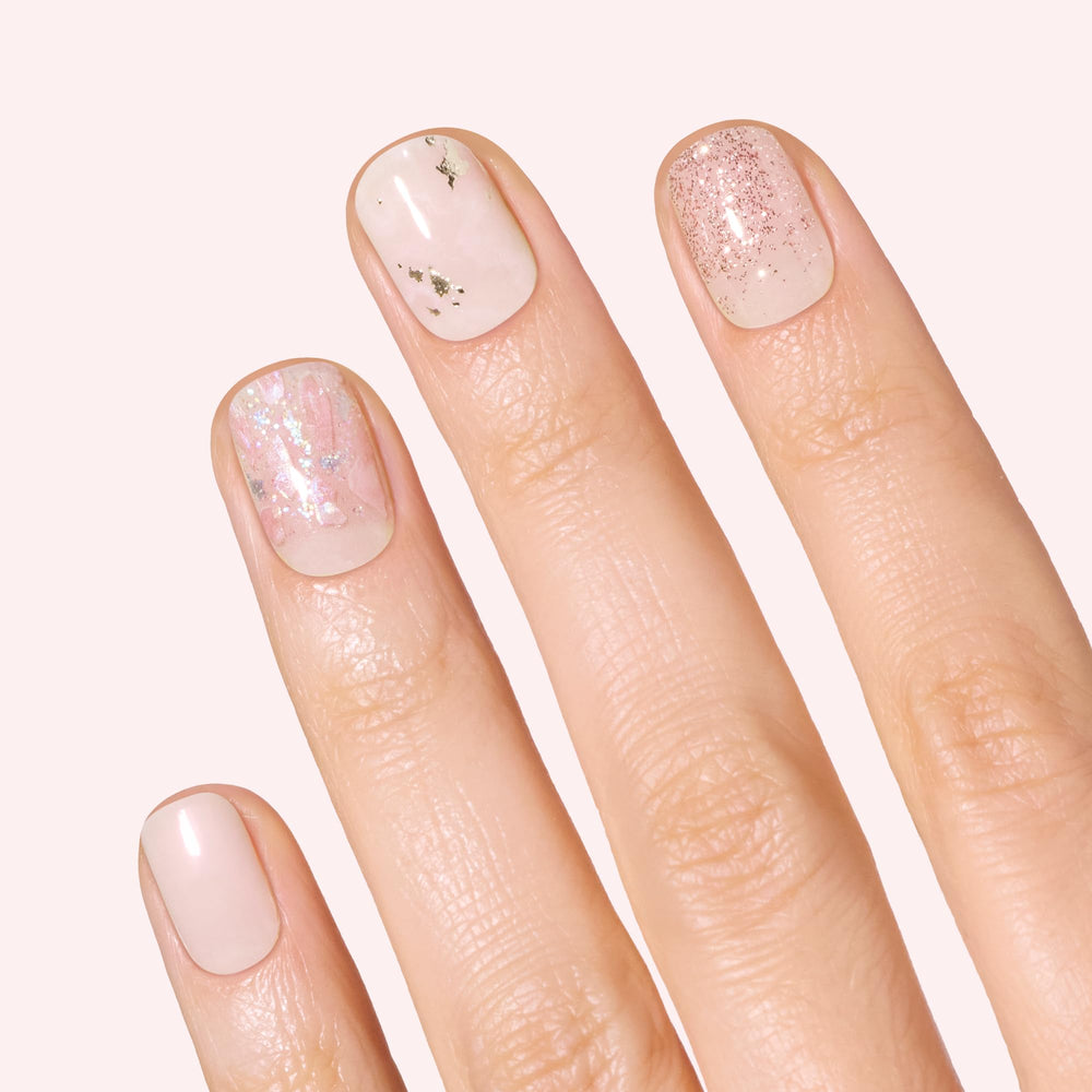 Dashing Diva mármol rosado: efecto mármol para uñas elegantes.