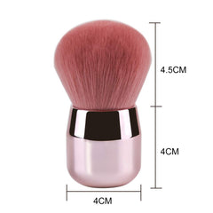 Pincel Daubigny para maquillaje líquido y crema con alta precisión.