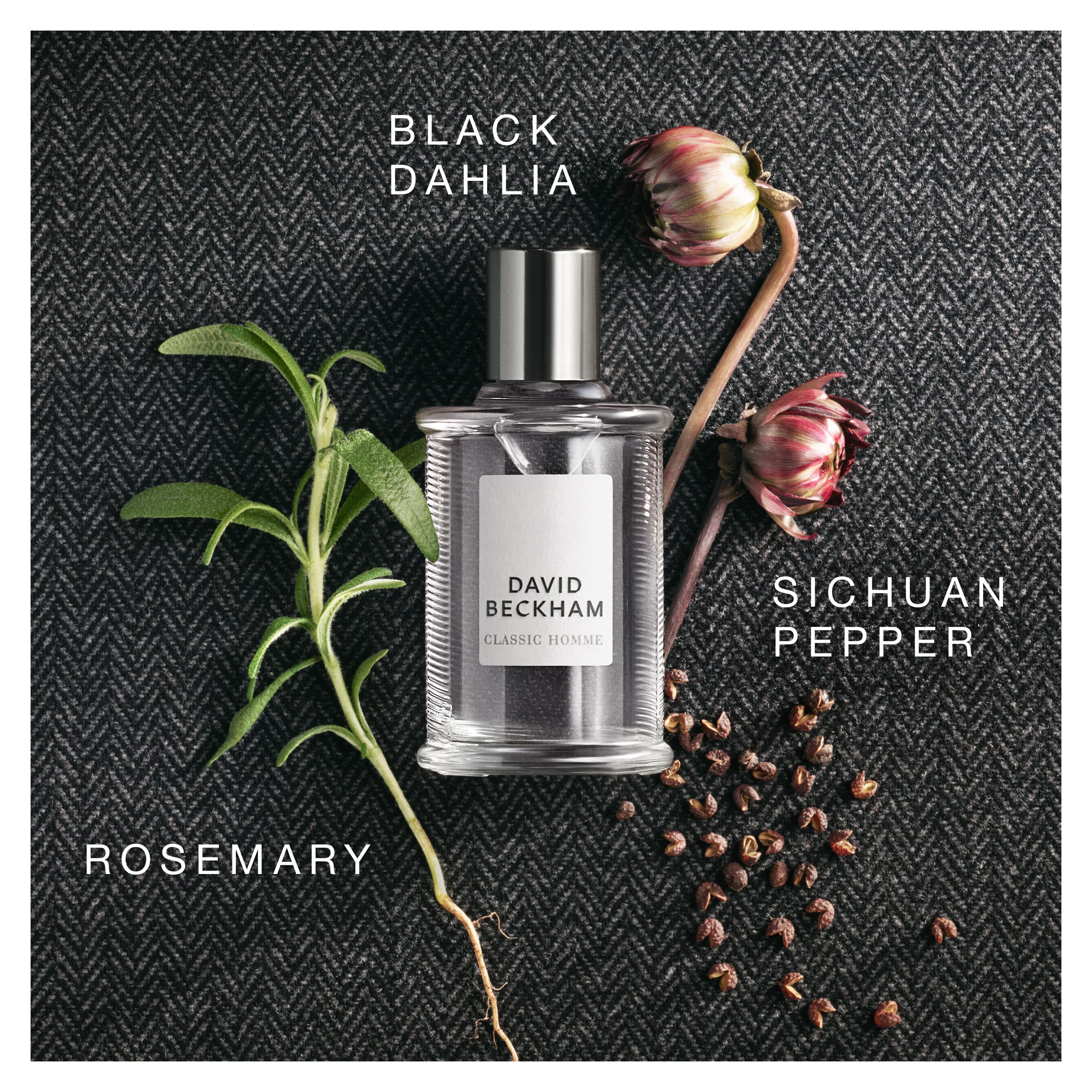 David Beckham Classic Homme, notas cálidas y especiadas para noches o salidas