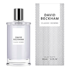 David Beckham Classic Homme, notas de salida frescas de pomelo rosa y romero