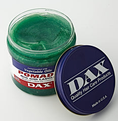 DAX Pomada en práctica para aplicación en cabello húmedo o seco