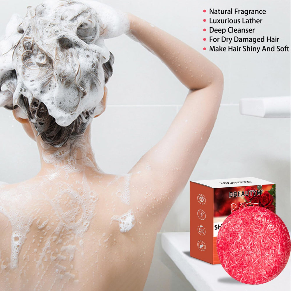 DBEAUTYM barra champú canela y jengibre, revitaliza cabello débil.