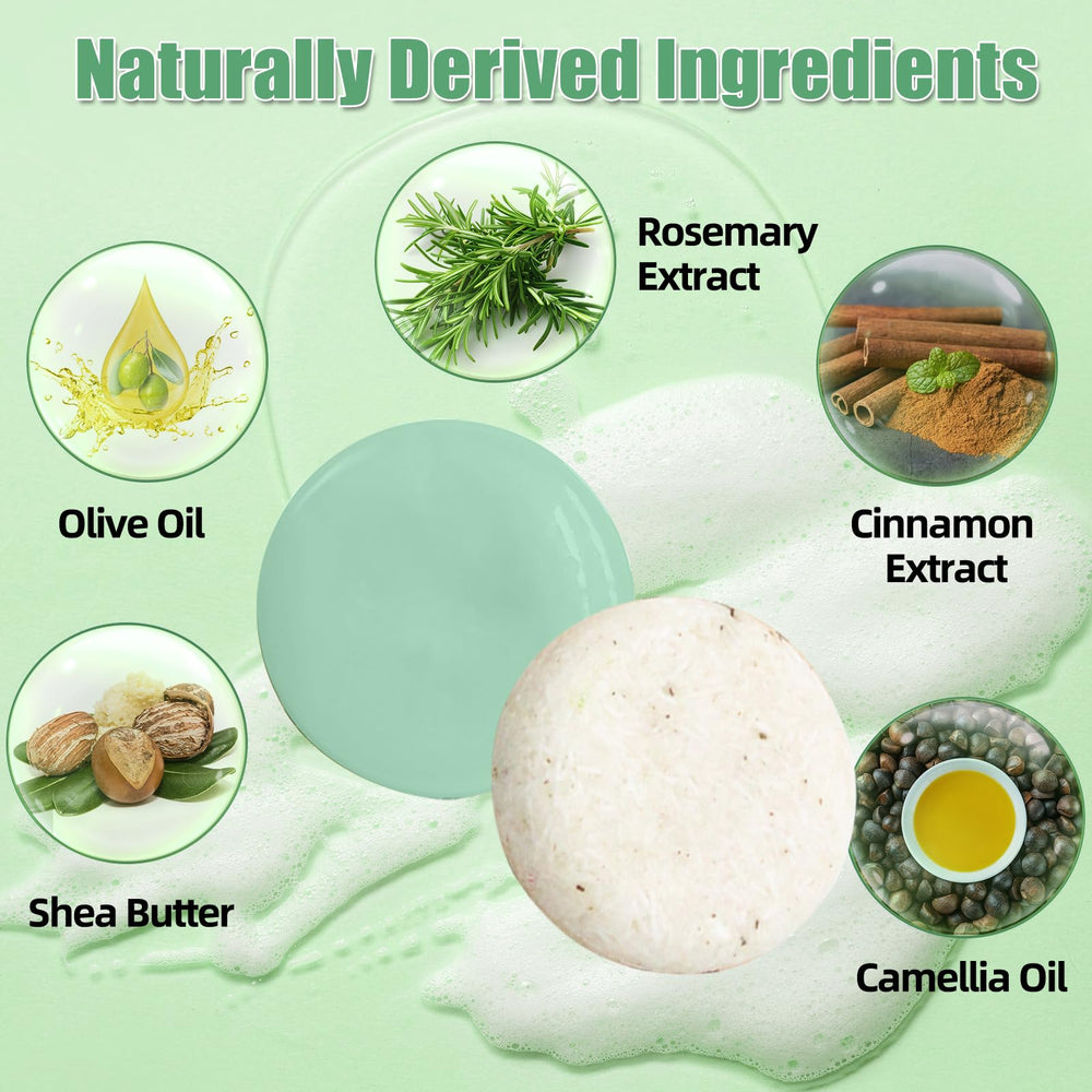 DBEAUTYM rosemary conditioner bar volume enhances fullness and softness
