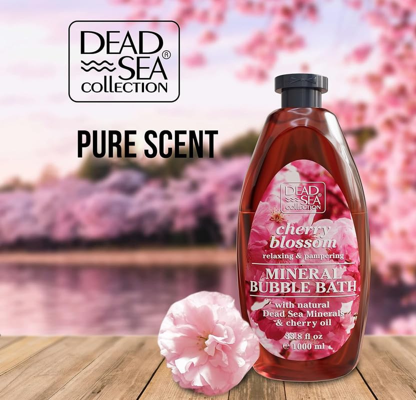 Dead Sea Collection, aceite de semillas de cerezo, suaviza y nutre la piel.