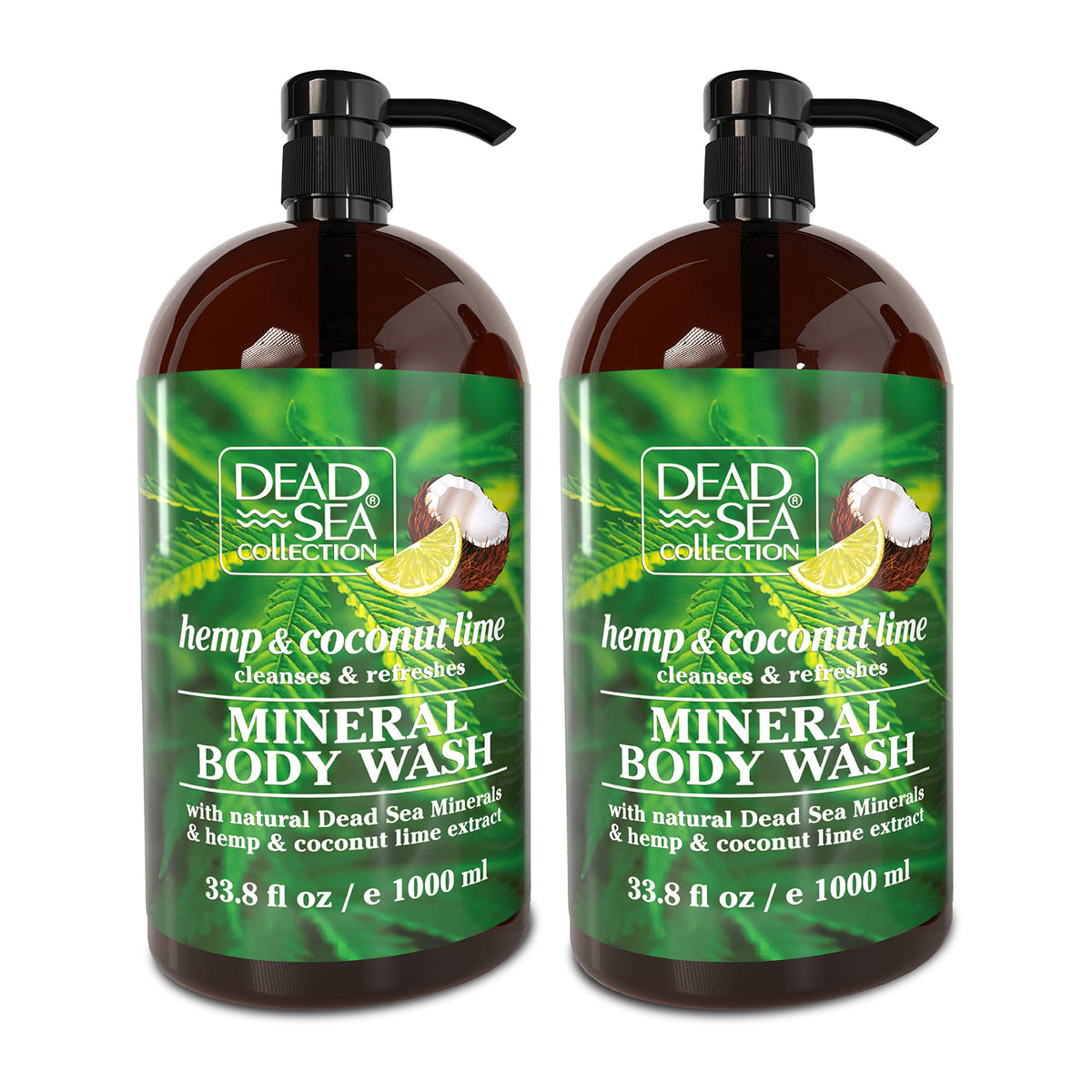 Dead Sea Collection botella con bomba para duchas rápidas y controladas