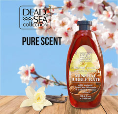 Espuma cremosa de Dead Sea Collection Bubble Bath, experiencia de spa en casa.