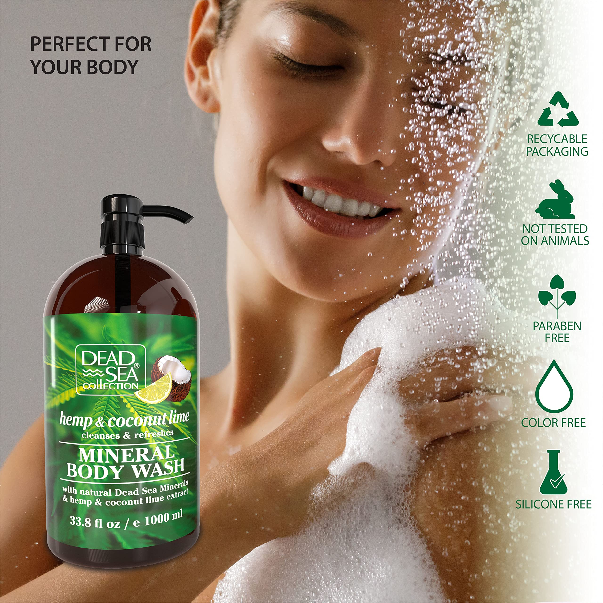 Dead Sea Collection experiencia de ducha en casa con aroma refrescante