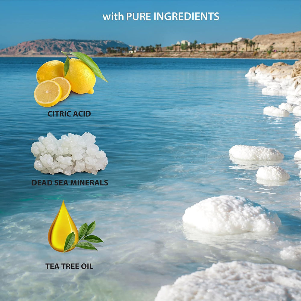 Dead Sea Collection Tea Tree Body Wash pack doble de botellas para la familia
