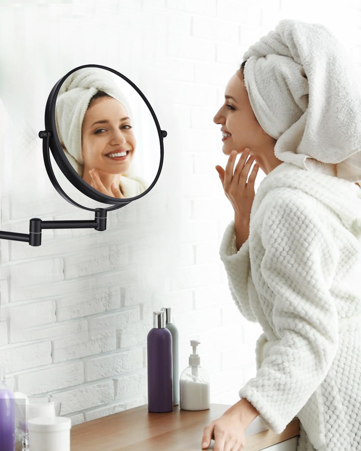 DECLUTTR: Espejo ideal para dormitorios y vestidores, uso diario.