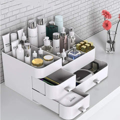 Decorcode organizador con cajón grande para almacenar productos de cuidado de la piel