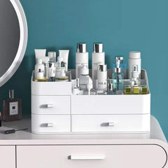 Decorcode organizador de maquillaje para tocador con cajones, orden práctico