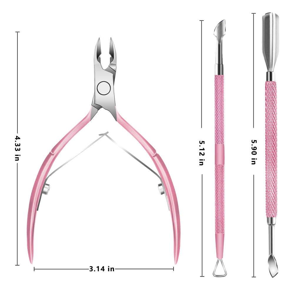 Decute set profesional de manicura y pedicura para casa o salón.