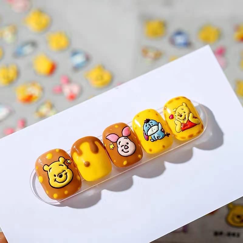 Dedyel pegatinas uñas versátiles; también útiles para carcasas y tarjetas.