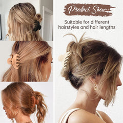Deeka clip mate para cabello fino, uso diario sin deslizamientos